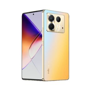 Smartphone Infinix Note 40 5G 8GB RAM 256GB Câmera Tripla 108MP+ Selfie 32MP NFC 6,78" AMOLED Dual Chip - Dourado